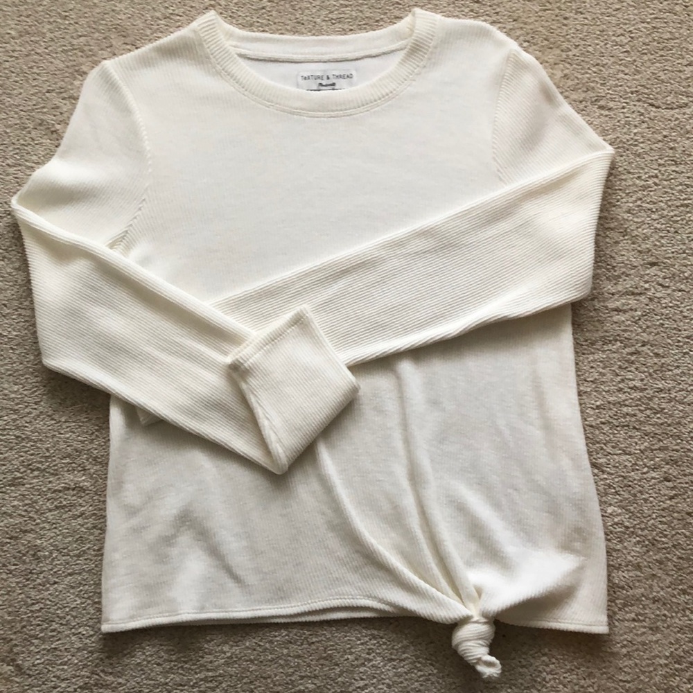 Madewell X TeXTURE & THREAD top